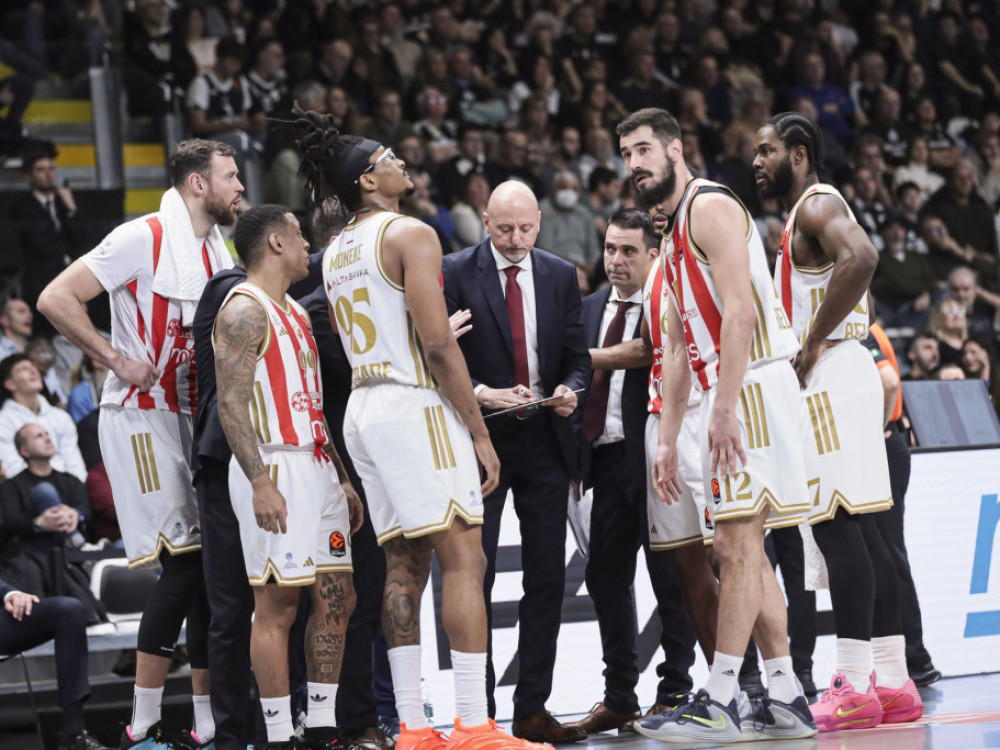 Crvena Zvezda tokom utakmice