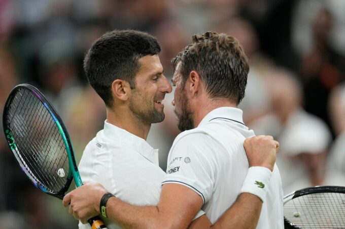 Stan Vavrinka i Novak Đoković