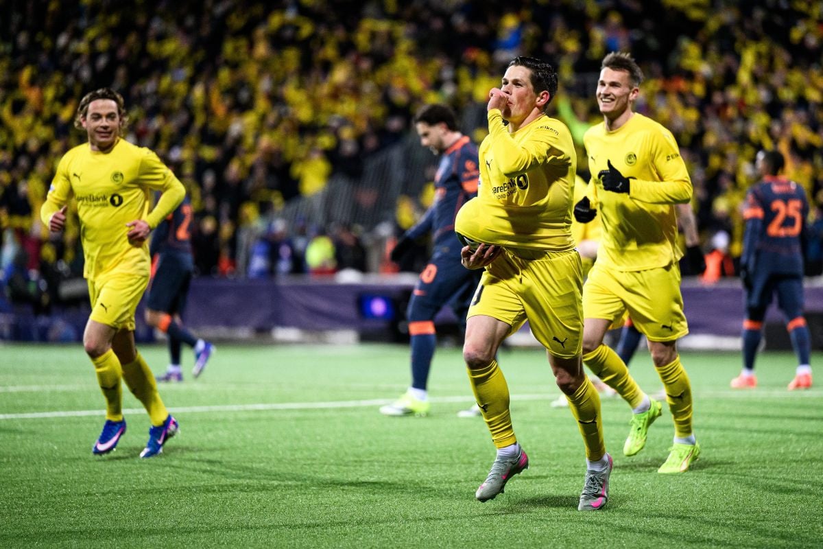 Igrači Bodo Glimta slave gol