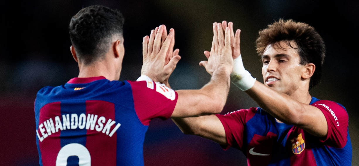 Robert Lewandowski u dresu Barcelone