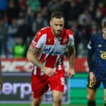 Igrači Crvene zvezde slave gol